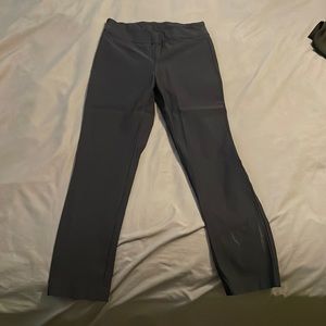 Navy Tribal yoga-type work pants